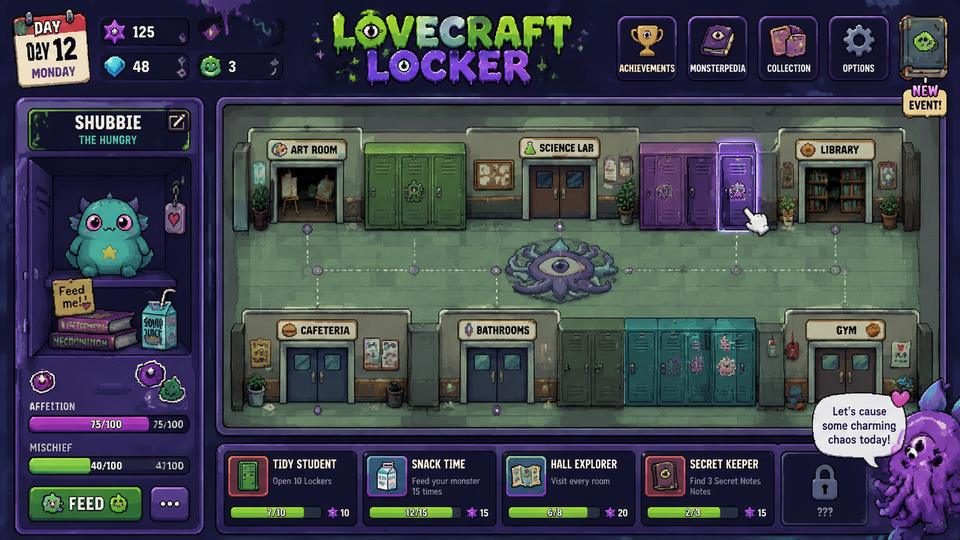 Lovecraft Locker 角色路线 内容截图 5